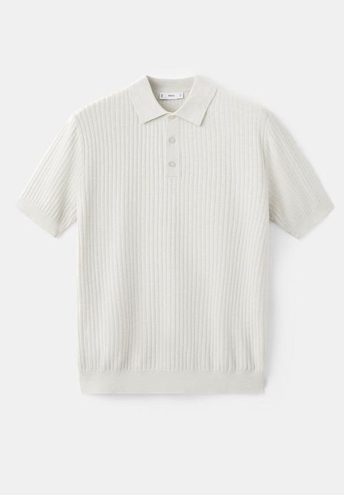 MANGO - Poloshirt Paule - Sand