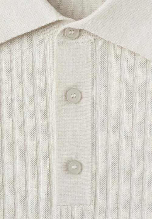 MANGO - Poloshirt Paule - Sand
