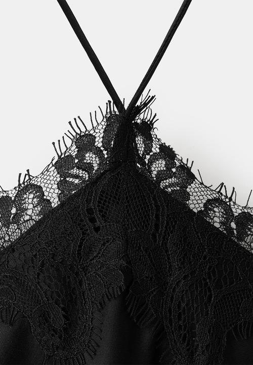 MANGO - Dress niky - black