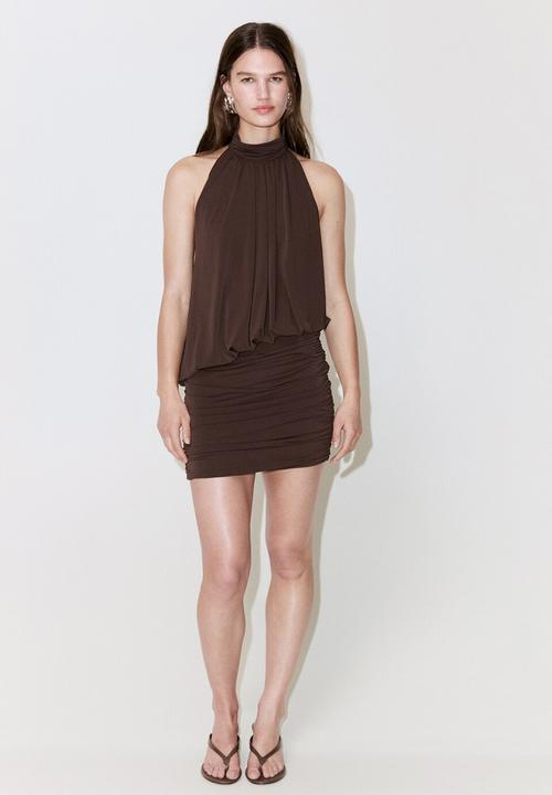 MANGO - Dress rocio - brown