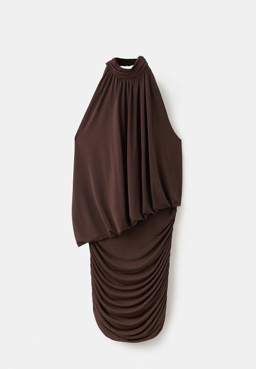 MANGO - Dress rocio - brown