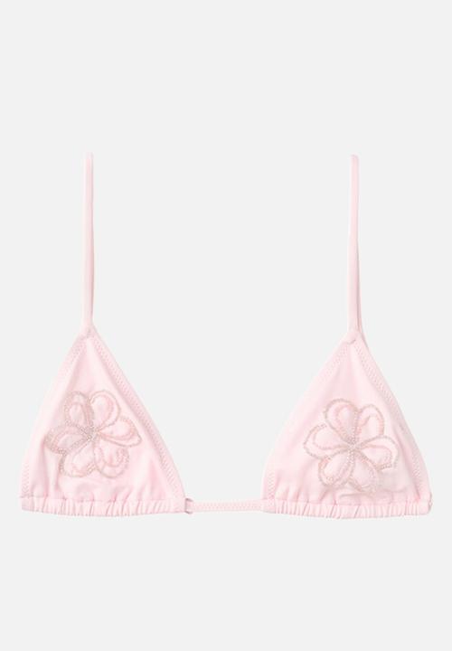 MANGO - Bikini top batu - pink