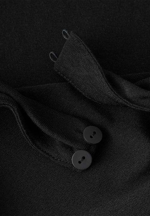 MANGO - Dress tapioca - black