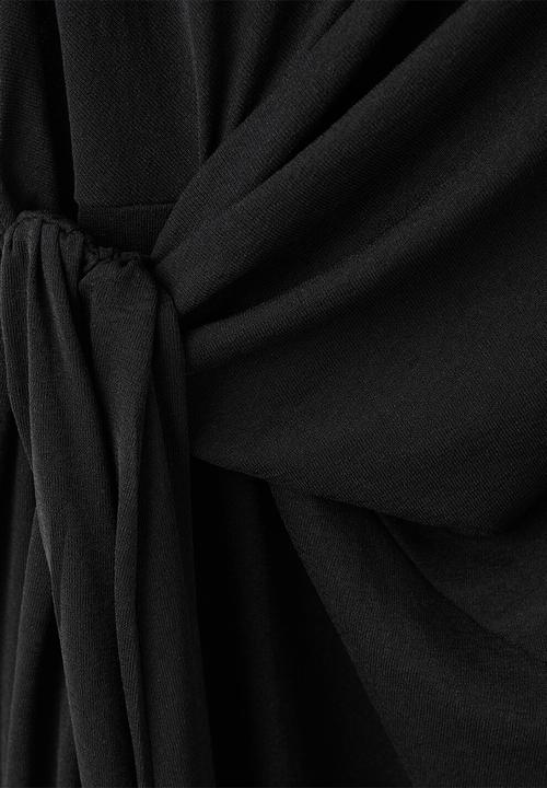 MANGO - Dress tapioca - black