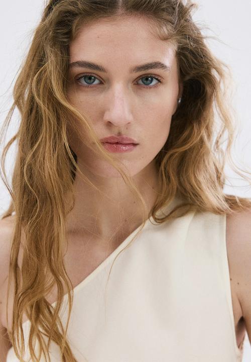MANGO - Top claire - natural