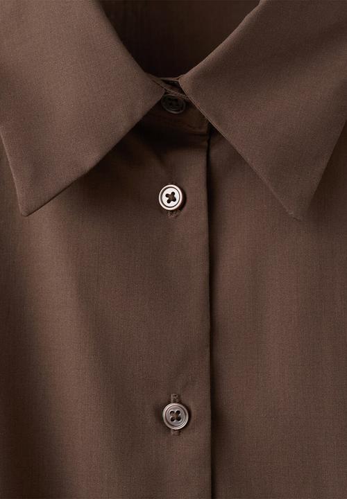 MANGO - Dress lala - brown