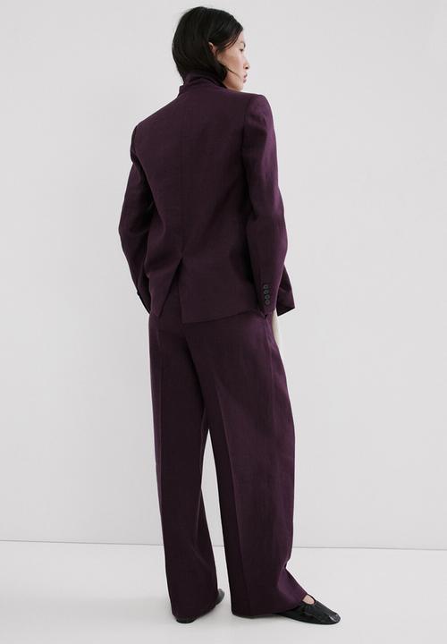 MANGO - Blazer tempoli - medium purple