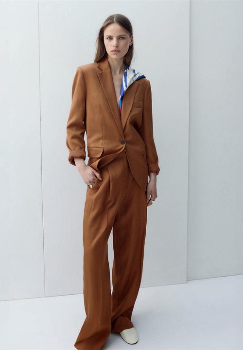 MANGO - Blazer minesota - rust/copper