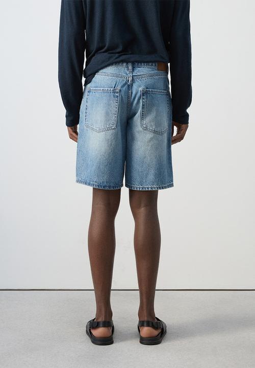 MANGO - Bermudas Jarod - Denim