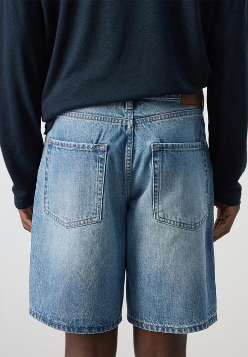 MANGO - Bermudas Jarod - Denim