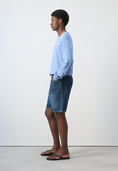 MANGO - Bermudas Jarod - Blue