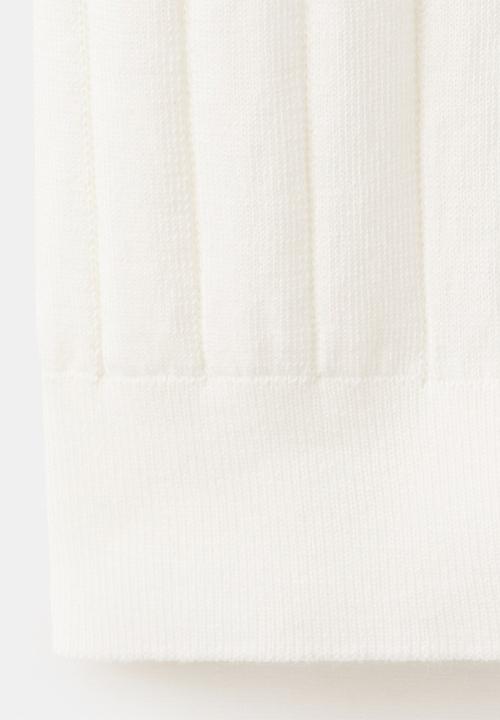 MANGO - Poloshirt Baluard - Offwhite