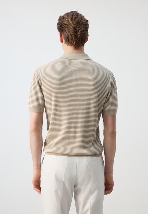 MANGO - Poloshirt Talaiar - Beige