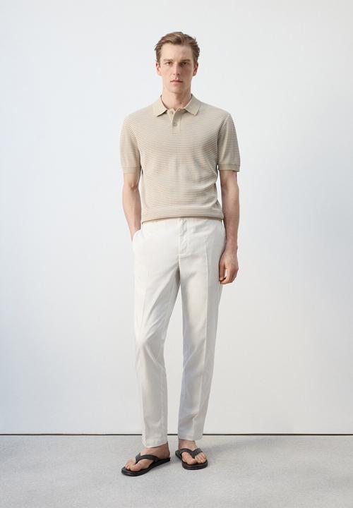 MANGO - Poloshirt Talaiar - Beige