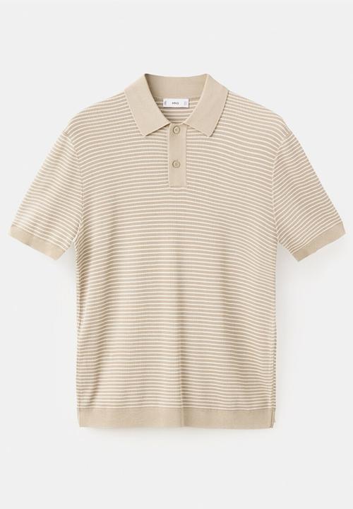 MANGO - Poloshirt Talaiar - Beige