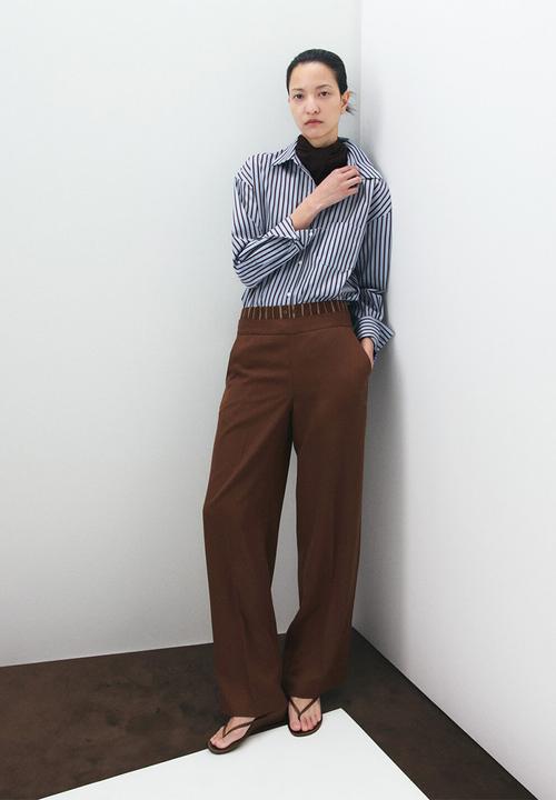 MANGO - Shirt fontana - light/pastel blue