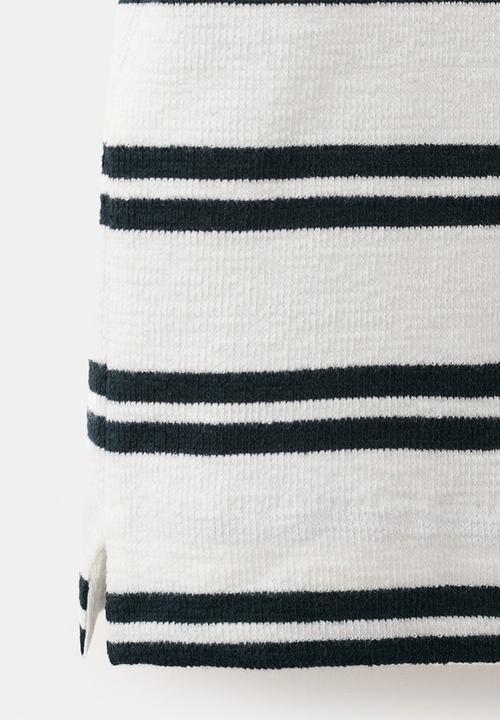 MANGO - T-Shirt Garir - white