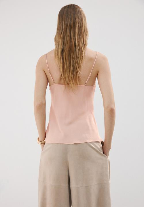 MANGO - Top lotus - pink