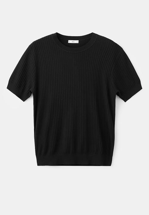 MANGO - T-Shirt Paule - Black