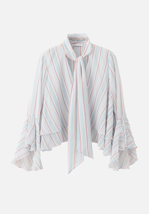 MANGO - Blouse leif - medium blue