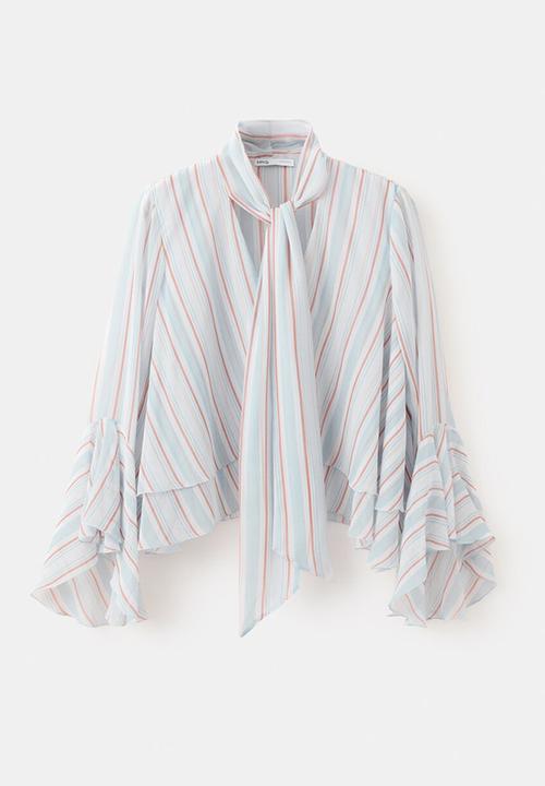 MANGO - Blouse leif - medium blue