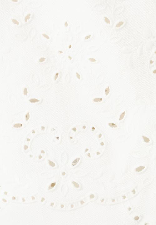 MANGO - Vest joana - white