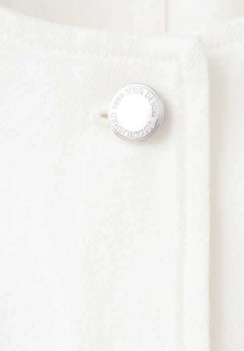 MANGO - Vest joana - white
