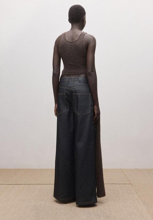 MANGO - Jeans elba- open blue