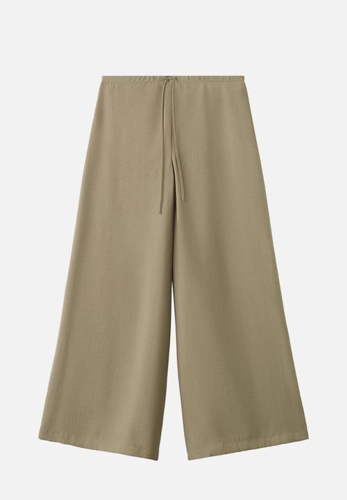 MANGO - Trousers vero - beige/khaki