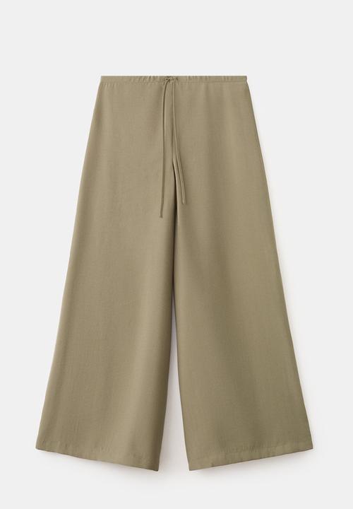 MANGO - Trousers vero - beige/khaki