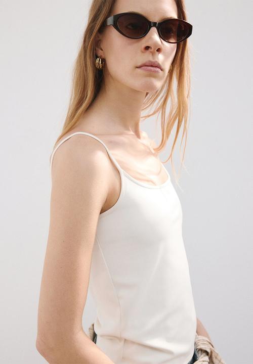 MANGO - Top bacari - light beige