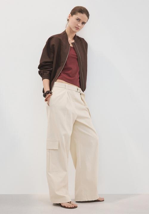 MANGO - Top bacari - rust/copper