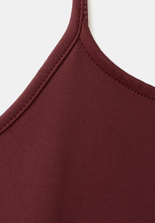 MANGO - Top bacari - rust/copper