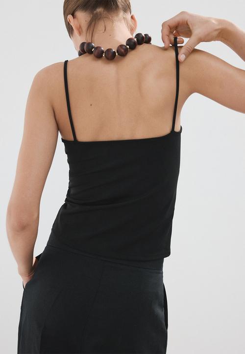 MANGO - Top bacari - black