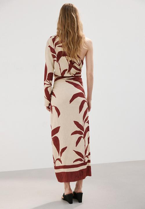 MANGO - Dress yara - light beige