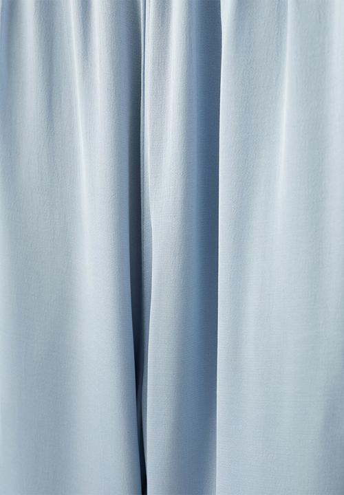 MANGO - TROUSERS AZUR - Mid-Blue