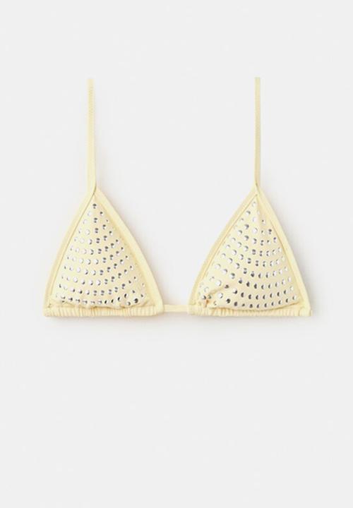 MANGO - Bikini top ibiza- yellow