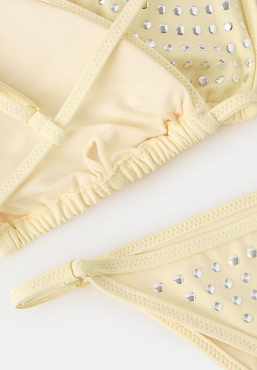 MANGO - Bikini top ibiza- yellow