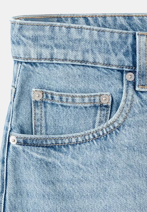 MANGO - Plus bermudas anne - open blue