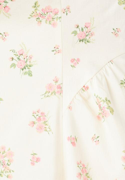 MANGO - Dress ramo - light beige
