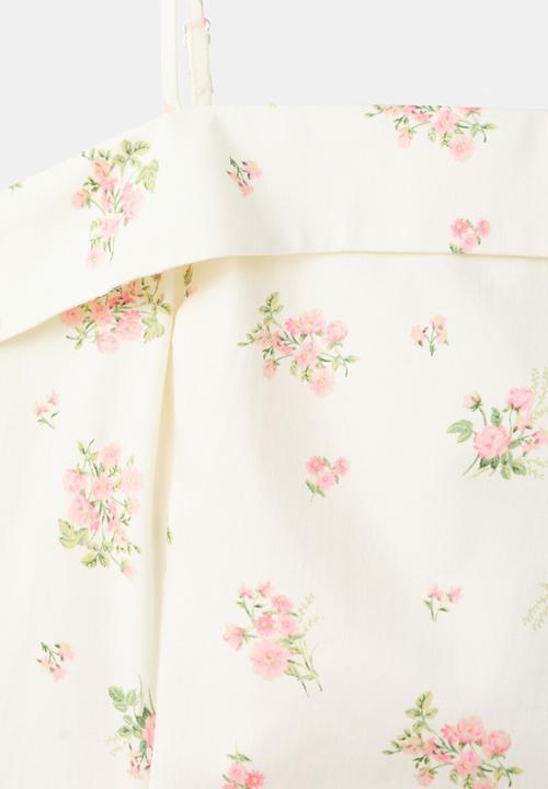 MANGO - Dress ramo - light beige