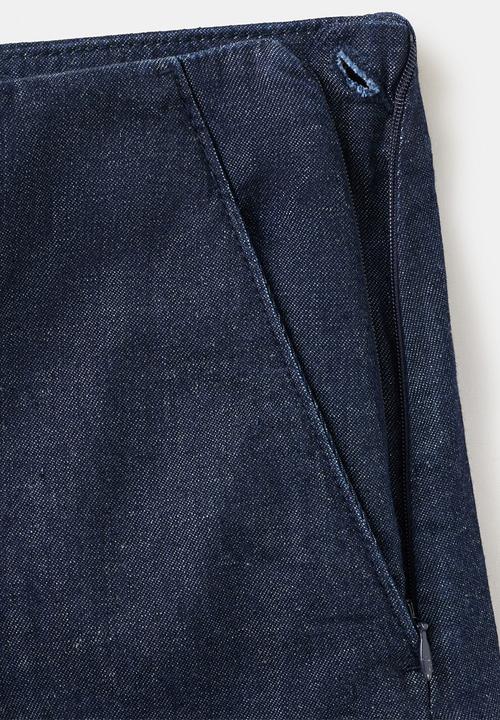 MANGO - Plus trousers carla - open blue