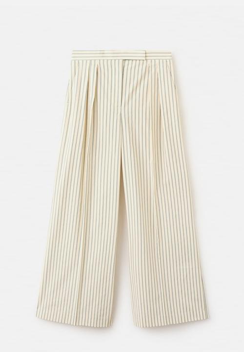 MANGO - Trousers tatin - yellow