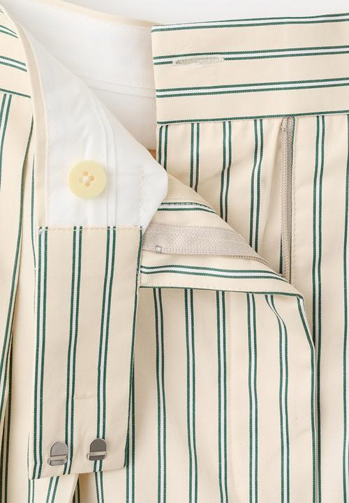 MANGO - Trousers tatin - yellow