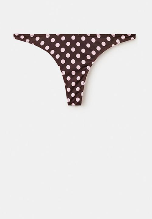 MANGO - Bikini pantie batu- pink