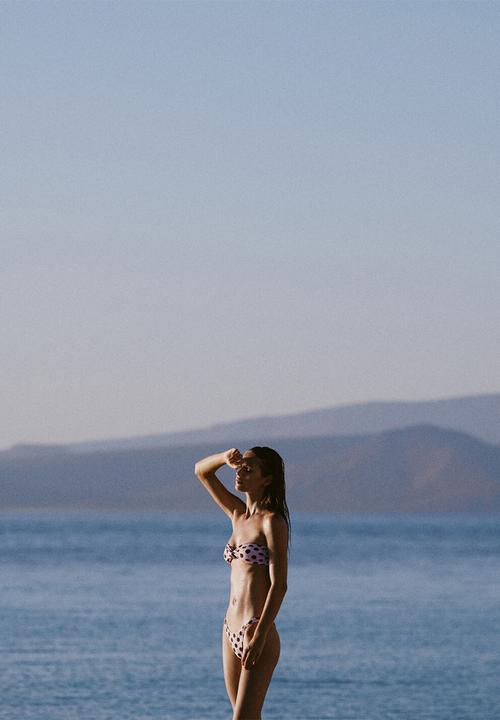 MANGO - Bikini pantie batu- pink