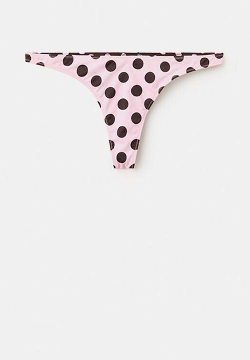 MANGO - Bikini pantie batu- pink