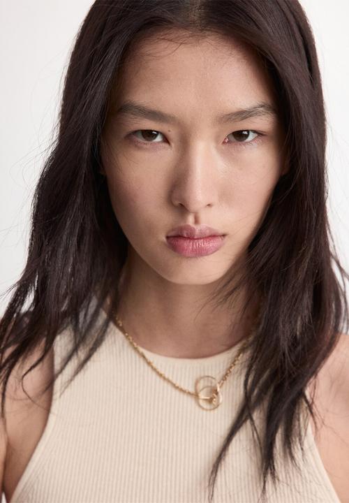 MANGO - Top dalton - light beige