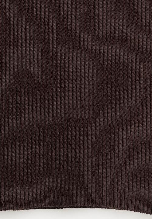 MANGO - Top dalton - dark brown