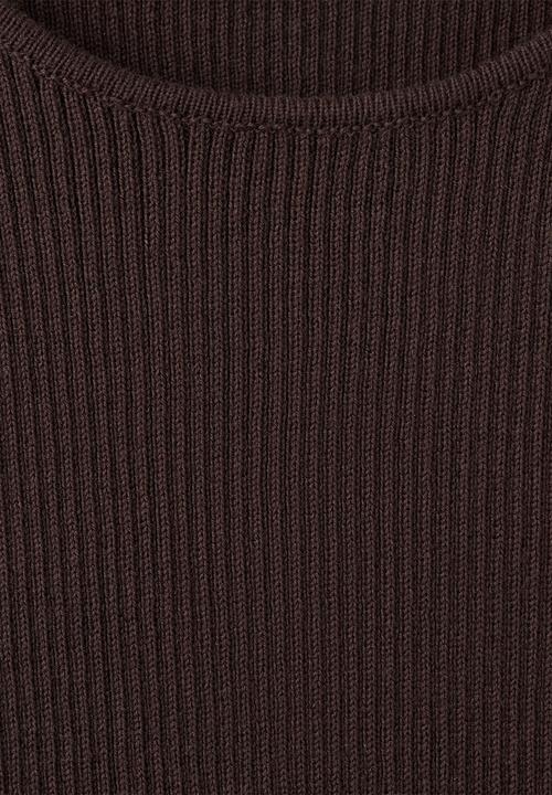 MANGO - Top dalton - dark brown